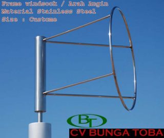 Menjual Frame Windsock arah angin / kerangka windsock / cv.Bunga Toba / Distributor windsock bandara / windsock air port / frame arah angin/ windsock