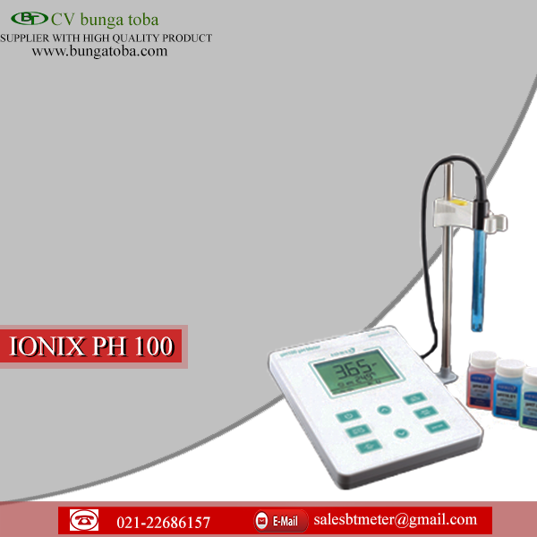 pH100 Bench Meter | Jual Pm Meter merk ionix | PH100 | CV Bunga Toba