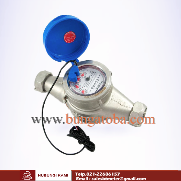 Water meter Stainless Steel | SHM Stainless 1 Inch Buat Cairan Kimia
