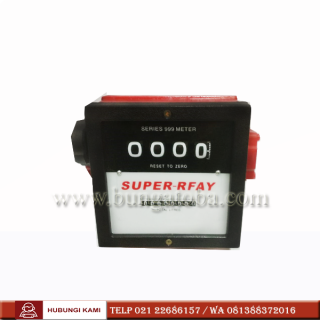 Flow meter solar 4 digit Counter & Total counter . CV bunga toba