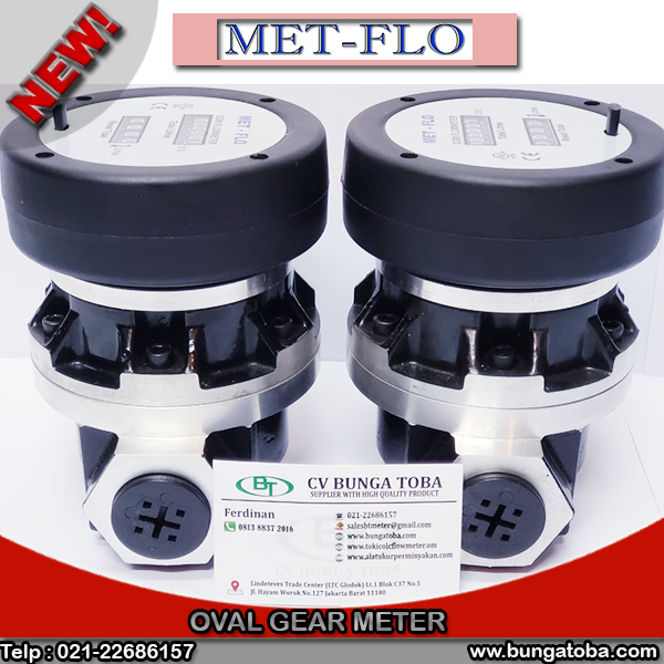 Jual Flow meter OGM Met Flo 1 inch | Flow meter Met Flo Cv bunga toba