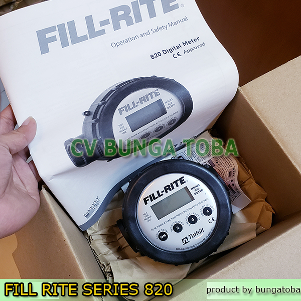 Flow meter fill rite Series 820 | Digital flow meter Fill Rite 1 Inch