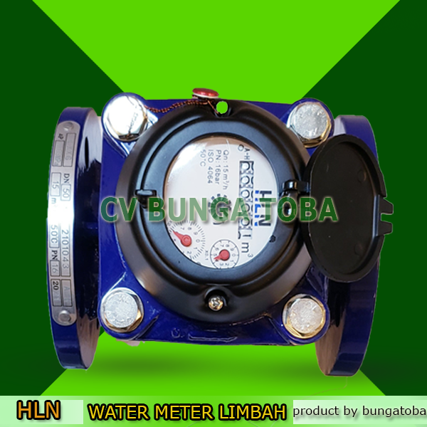 Meteran air Kotor/Limbah 2 inch | Flow meter air kotor DN50 Merk HLN