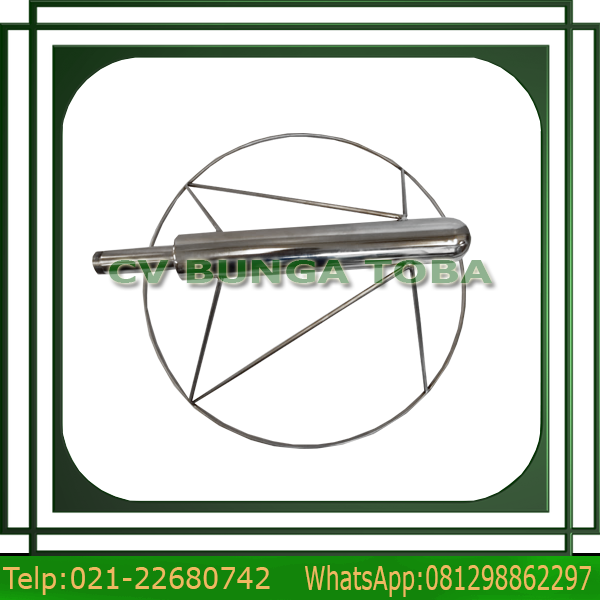 Frame windsock arah angin diameter 70cm stainless steel 304